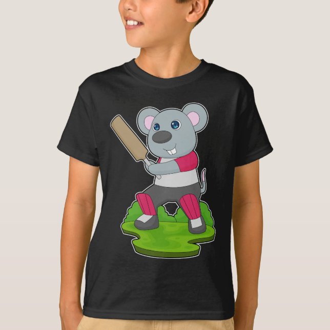 T-shirt Chauve-souris de cricket (Devant)