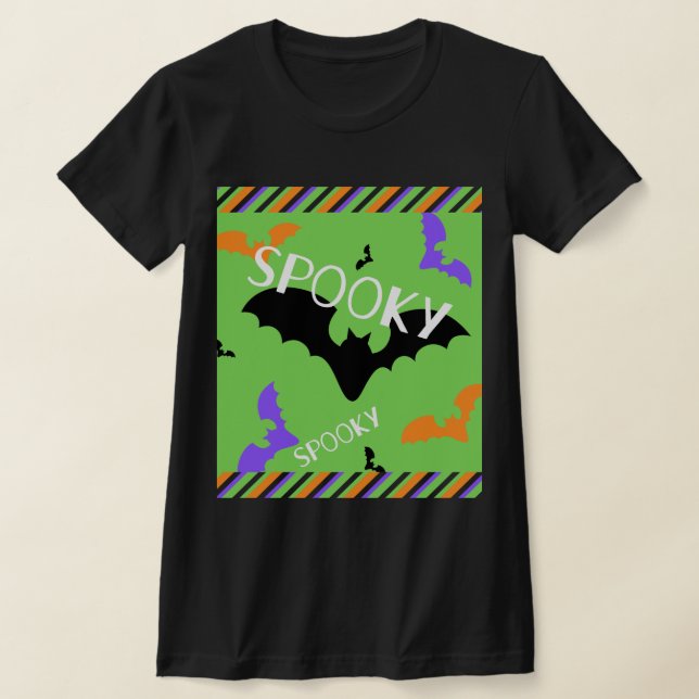 T-shirt Chauve-Souris Effrayant (Poser)