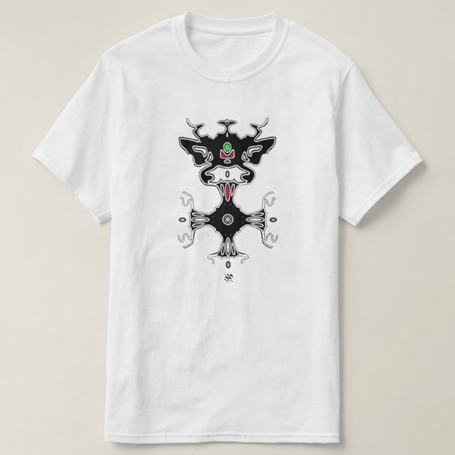 T-shirt Chauve-souris effrayante (Design devant)