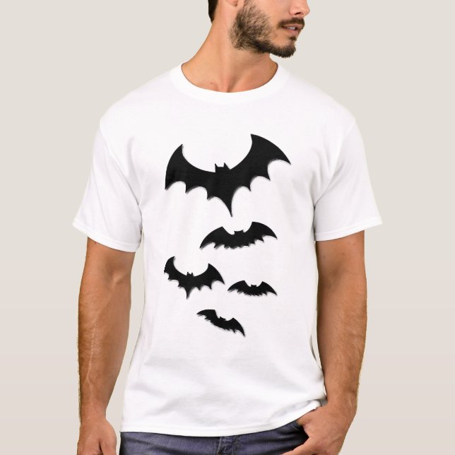 T-shirt chauve-souris halloween (Devant)