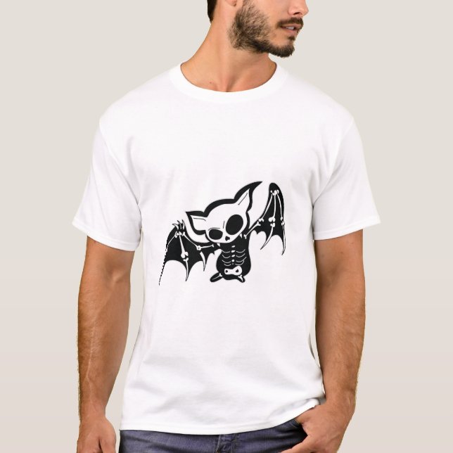 T-shirt Chauve-souris Halloween (Devant)