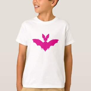 T-shirt Chauve-souris rose goth mignon effrayant