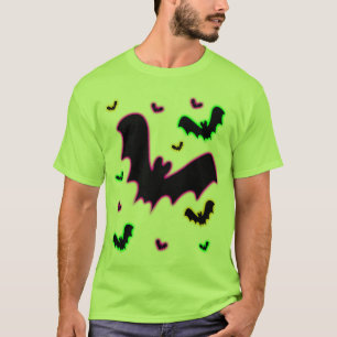 T-shirt Chauves-souris à lueur de vampire