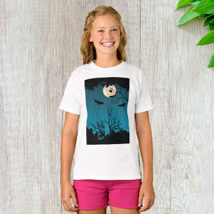T-shirt Chauves-souris Et Filles Lunes