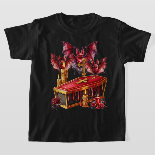 T-shirt Chauves-souris vampires (Poser)