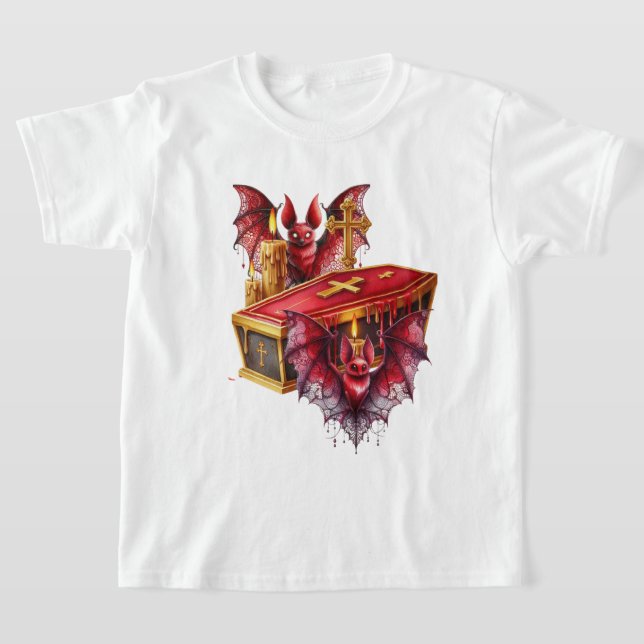T-shirt Chauves-souris vampires (Poser)