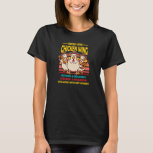 T-shirt Chcken Wing Chicken Wing Song Lyric Hot Dog Bolog