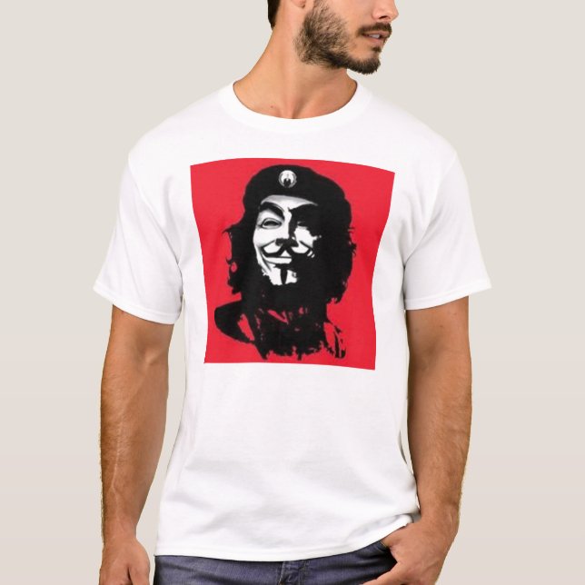 T-shirt Che Guevara anonyme (Devant)