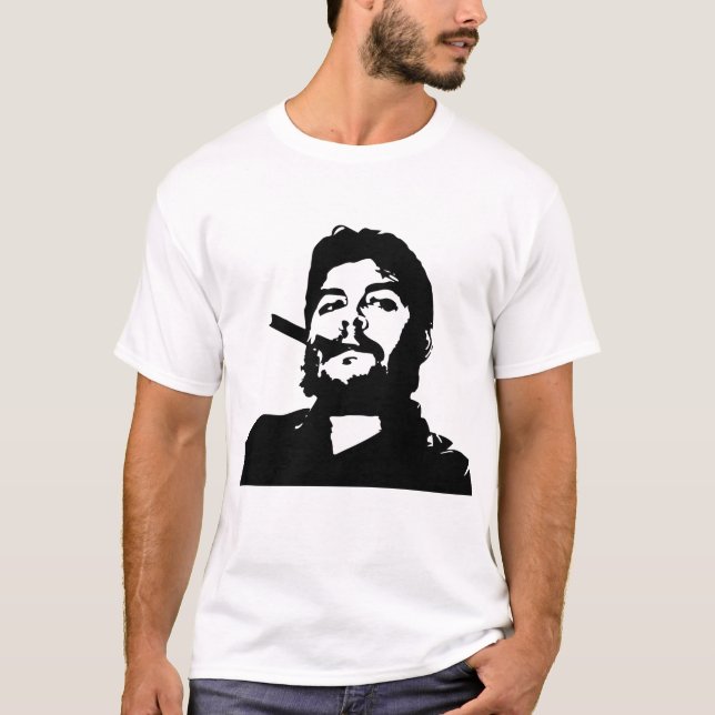 T-shirt Che Guevara, Commandante, Révolution, Cuba, La Hav (Devant)