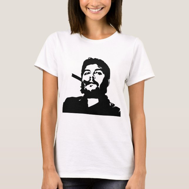 T-shirt Che Guevara, Commandante, Révolution, Cuba, La Hav (Devant)
