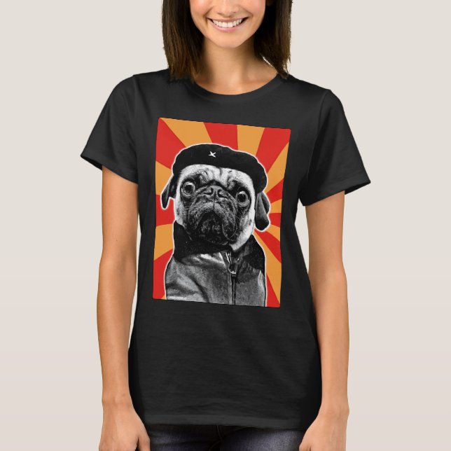 T-shirt che pug Classique  286 (Devant)