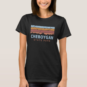 T-shirt Cheboygan State Park Michigan Retro Cool