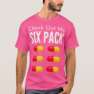 T-shirt Check Out My Six Pack Pharmacist t 1