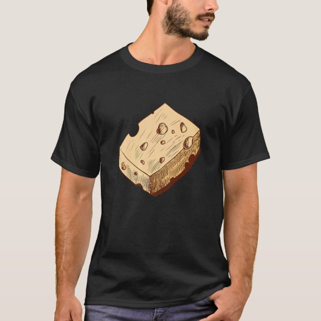 T-shirt Cheddar Cheddar Tasty Cheddar Cheddar (Devant)