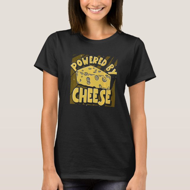 T-shirt Cheddar Footy Fromage Snack Food Fromage (Devant)