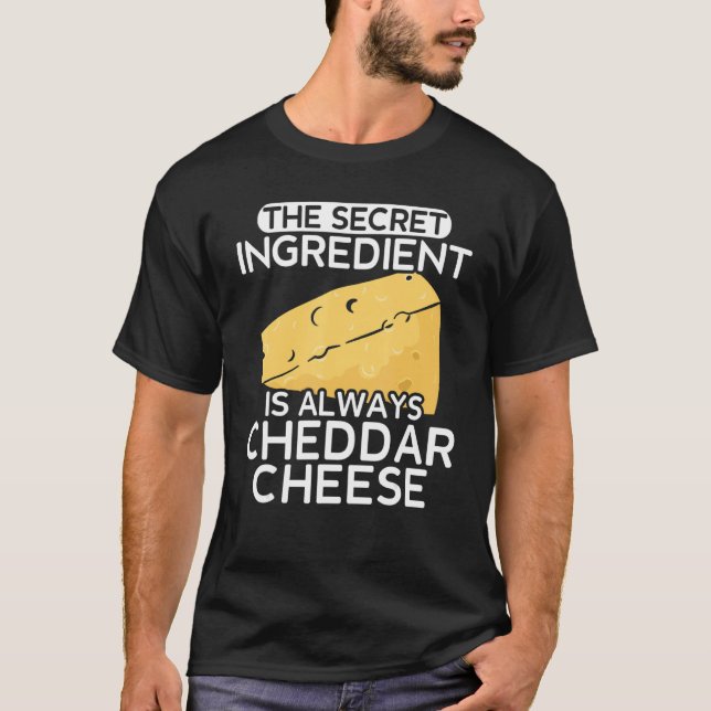 T-shirt Cheddar Fromage Food 5 (Devant)
