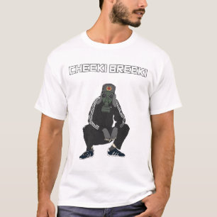 T-shirt Cheeki Breeki - Gopnik Style slav Amusant Gamer St