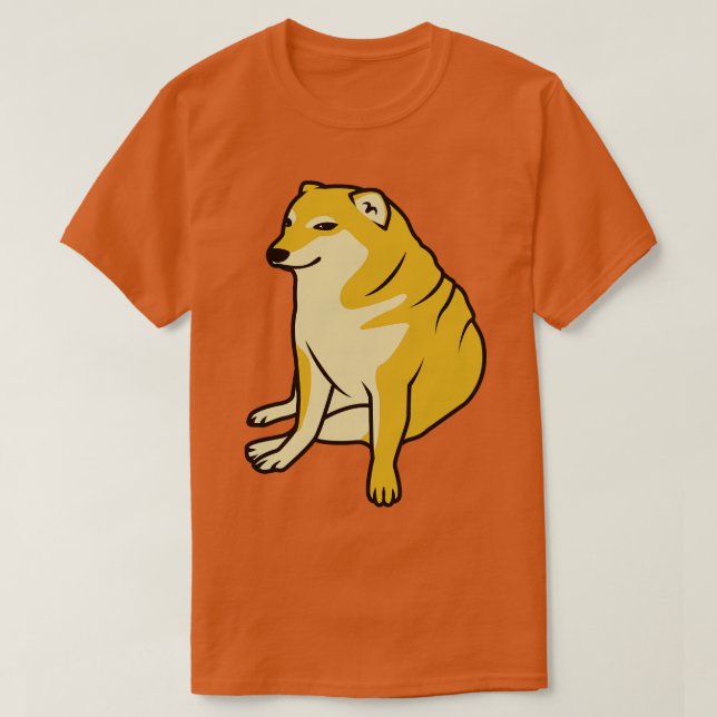 T-shirt Cheems Shiba (Design devant)