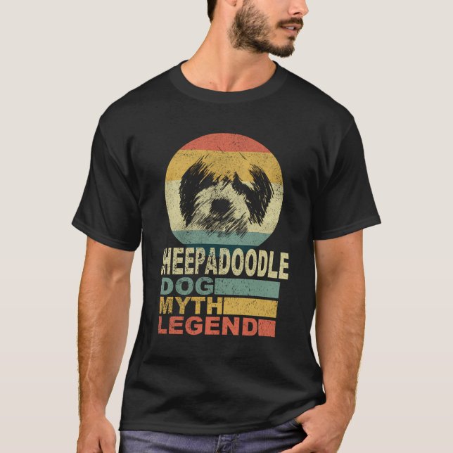T-shirt Cheepadoodle Mythe du chien Légende (Devant)
