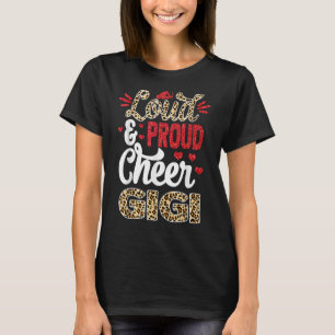 T-shirt Cheer Gigi Plus Grand Empreinte de léopard Ventila