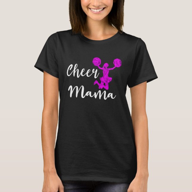 T-shirt Cheer Mama Cheerleading Mother Cheering Cheerleade (Devant)