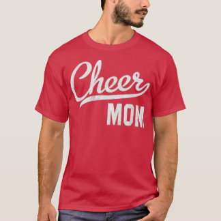 T-shirt Cheer Maman Fier Cheerled Maman Cadeau