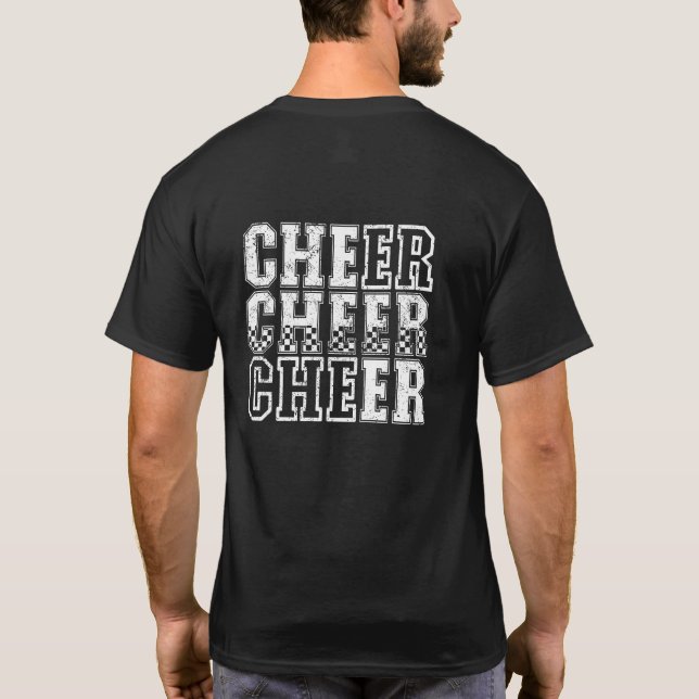 T-shirt Cheer masculin (Dos)