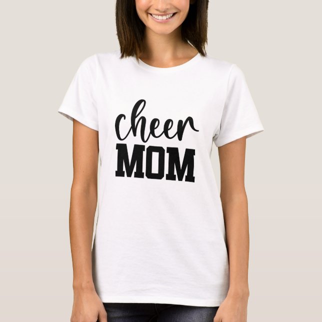 T-shirt Cheer Mom (Devant)