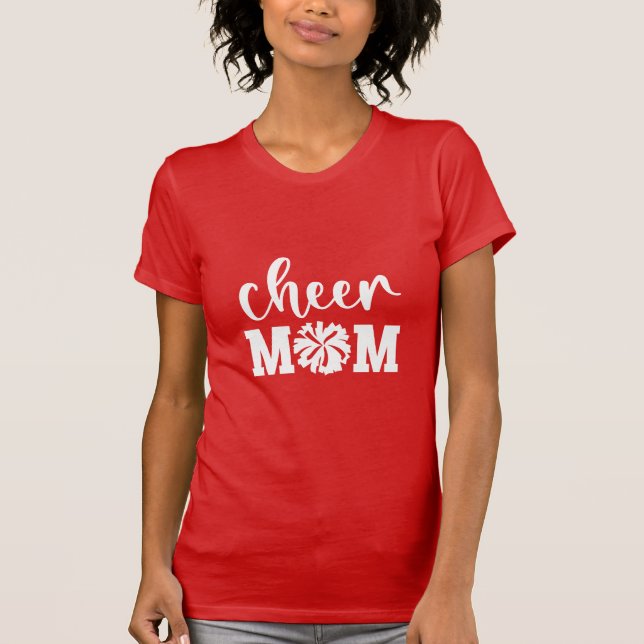 T-shirt Cheer Mom (Devant)