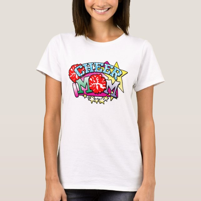 T-shirt Cheer Mom (Devant)