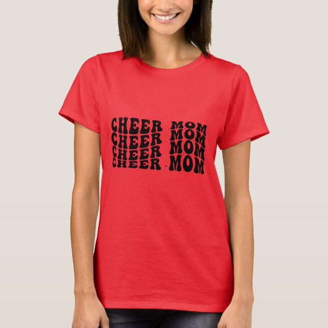 T-shirt Cheer Mom (Devant)