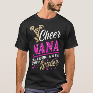 T-shirt Cheer Nana Plus Grand Empreinte de léopard Ventila