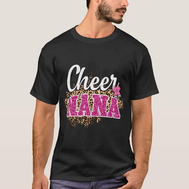 T-shirt Cheer Nana Plus Grand Empreinte de léopard Ventila (Devant)
