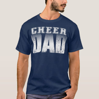 T-shirt Cheer Papa Fier Cheerleader Meilleur Cheer Papa Ev