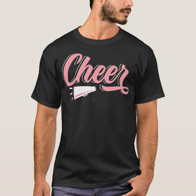 T-shirt Cheering Pom-pom girl Cheering Squad Dancing be (Devant)