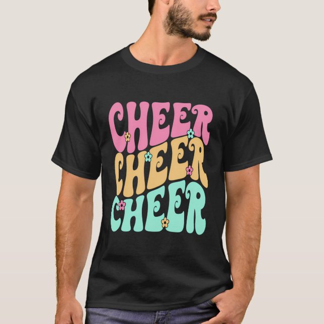 T-shirt Cheerlead Pour Cheerleadererer Squad Pratique (Devant)