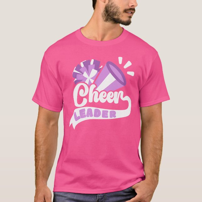 T-shirt Cheerleader Cheerleading (Devant)