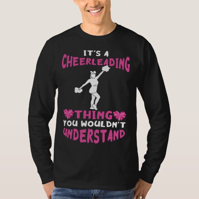 T-shirt Cheerleader It s A Cheerleading Thing Cheer Girl P (Devant)