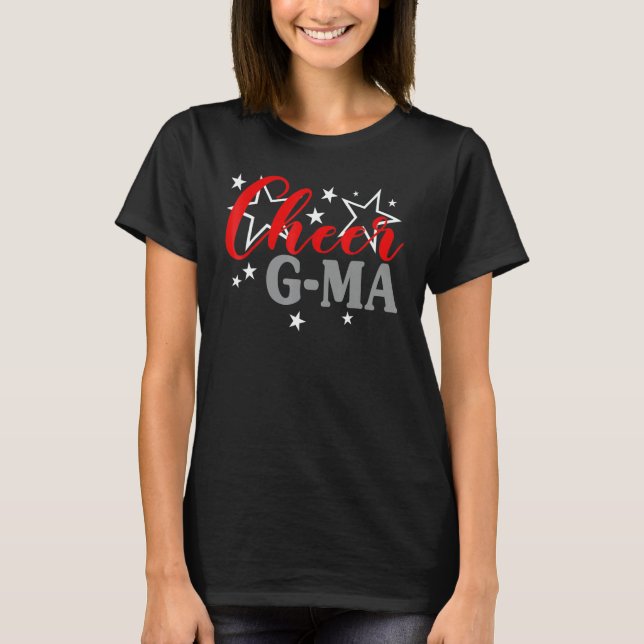 T-shirt Cheerleader Proud Cheer G ma Pride Sports Supporte (Devant)