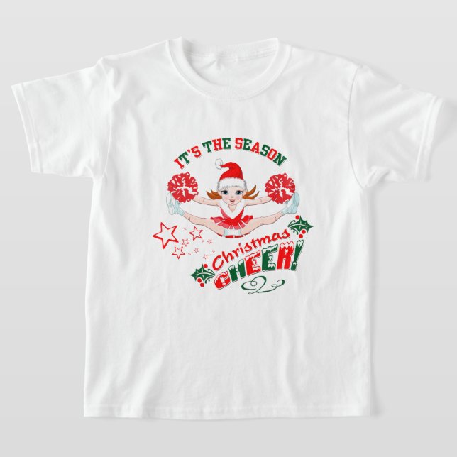 T-shirt Cheerleader's Christmas Cheer (Poser)