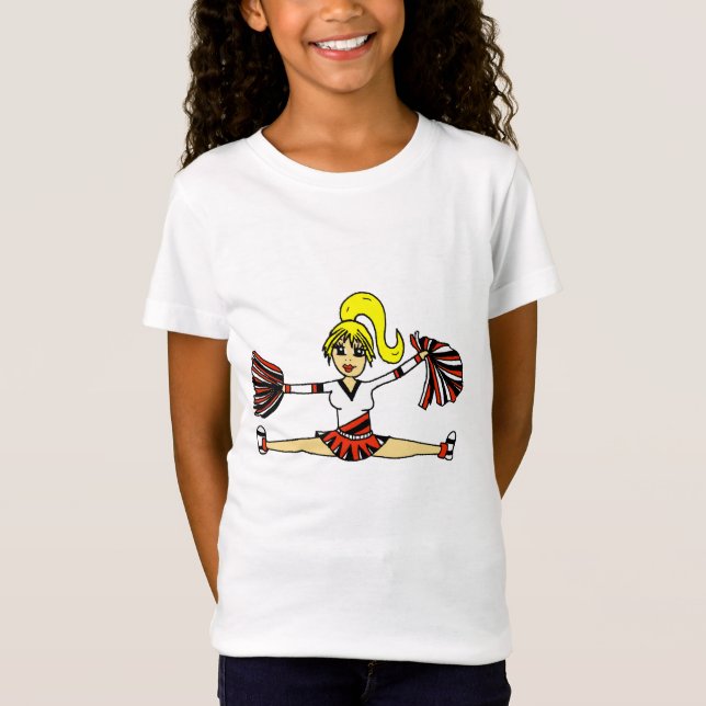 T-shirt Cheerleading adorable (Devant)