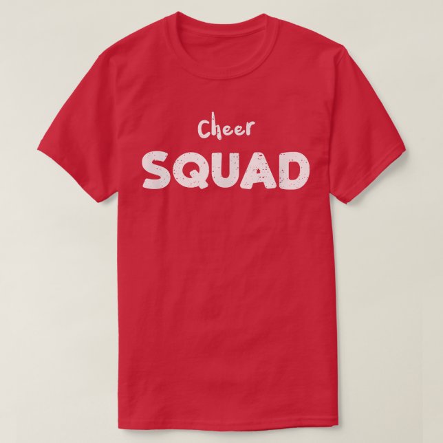 T-shirt Cheerleading Cheer Squad  Citations de sport  (Design devant)