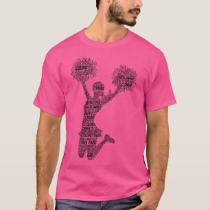 T-shirt Cheerleading Cheerleader Girl Youth Squad Te