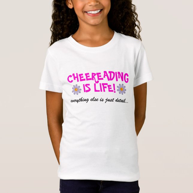 T-Shirt cheerleading est la vie ! Tout… (Devant)