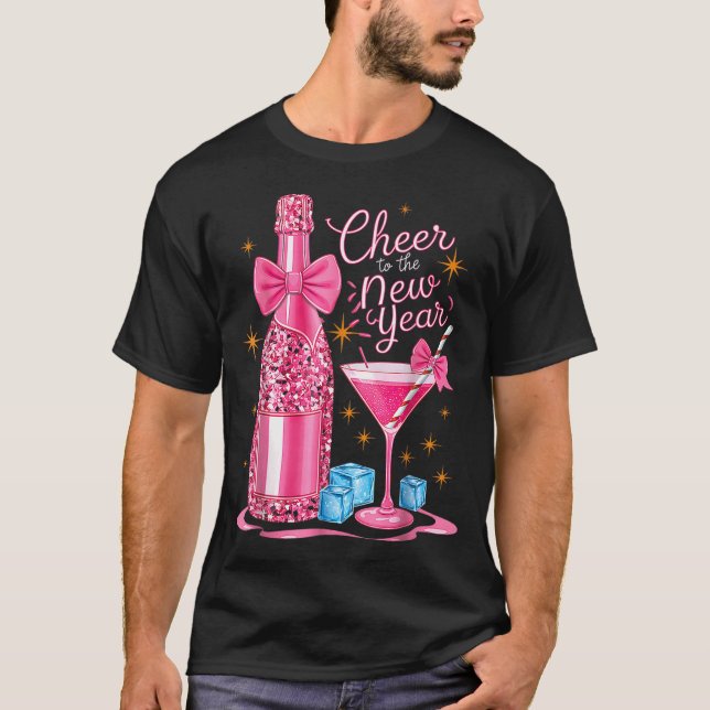 T-shirt Cheers To The New Year 2026 Champagne New Years Ev (Devant)