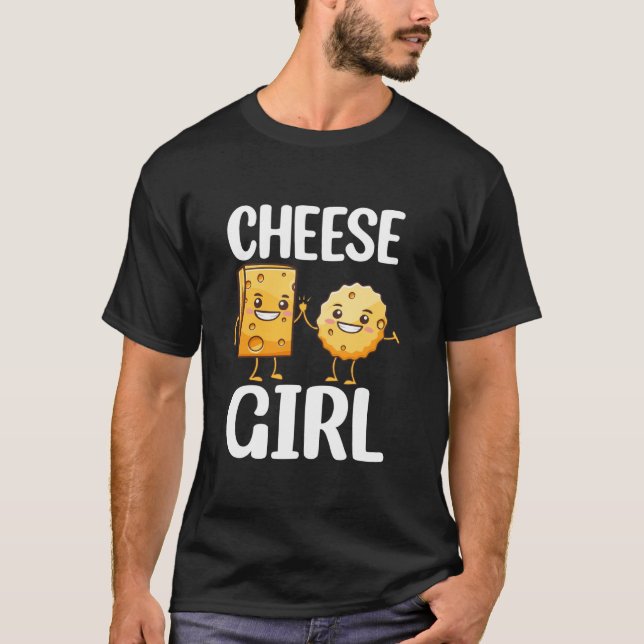 T-shirt Cheese Cheesy Funny Food Lover Pun Joke Cheese Gir (Devant)