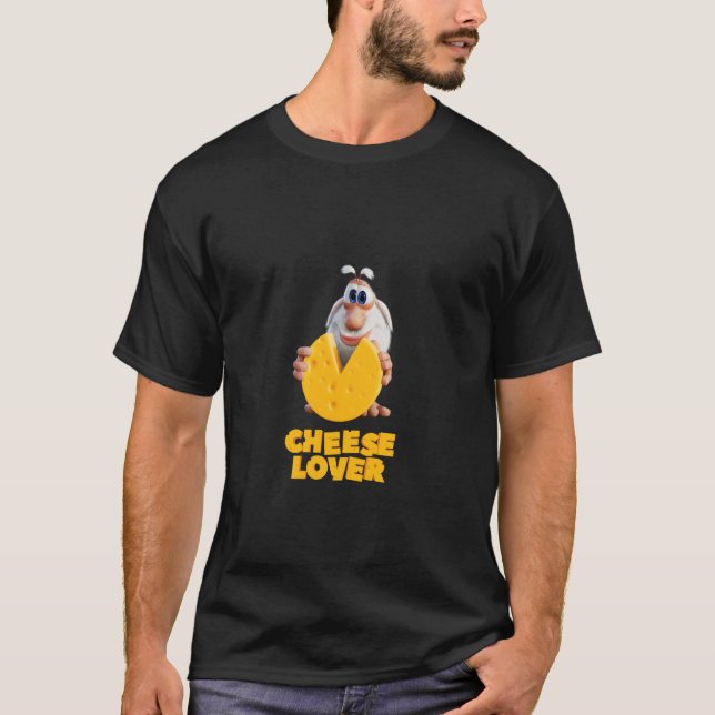 T-shirt Cheese Lover Booba (Devant)
