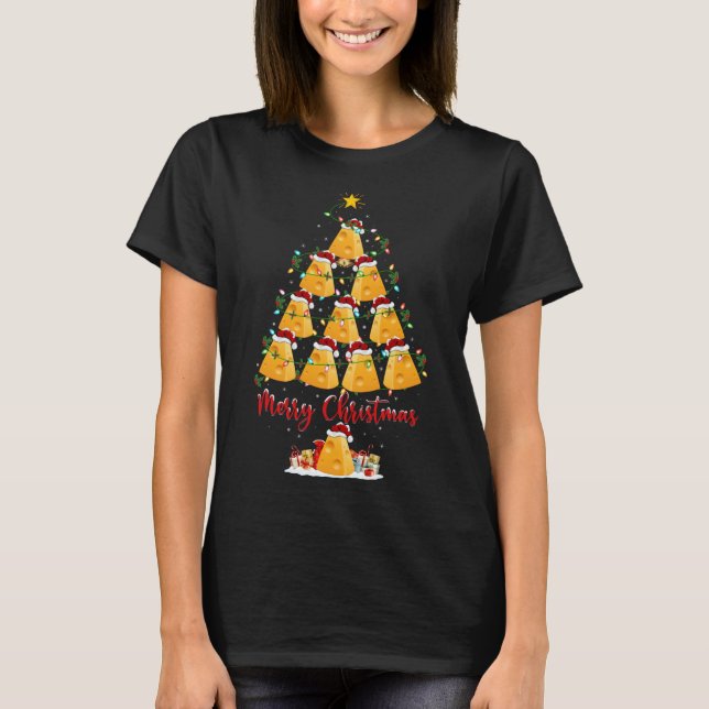 T-shirt Cheese Lover Xmas Matching (Devant)