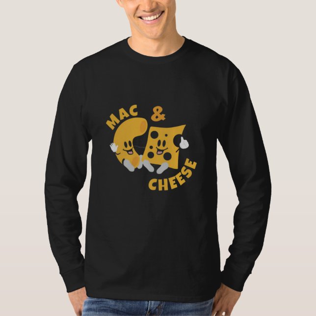 T-shirt Cheese Mac & Cheese Drôle Idée cadeau (Devant)
