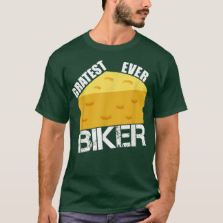 T-shirt Cheese Pun Gratest Jamais Vélo Drôle Drôle Dit